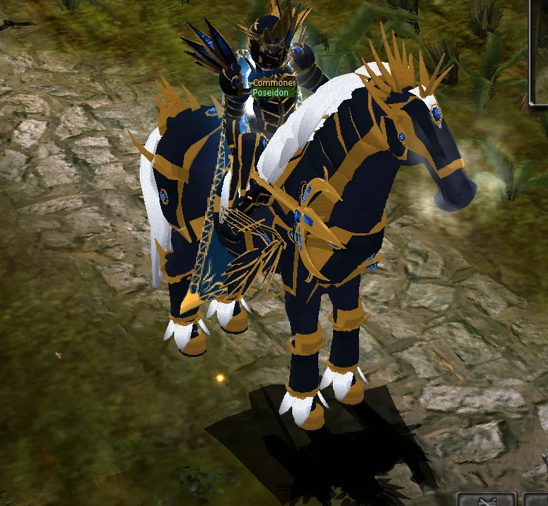 Set Poseidon vestido